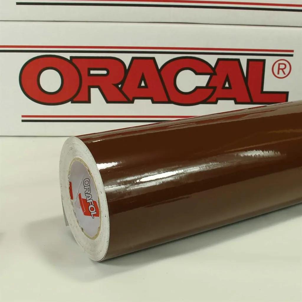 Самоклеящаяся пленка Oracal 641 Коричневый глянец 800 (2441380486) - фото 2