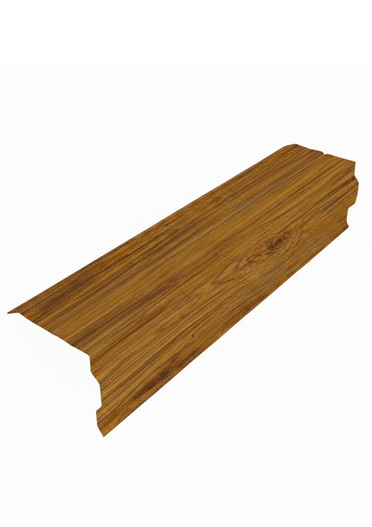 Планка торцевая усиленная SIMBUD KREP для крыши 2 м Золотой дуб (31885899)