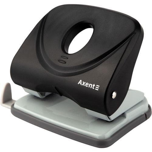 Діркопробивач Axent Welle-2 30 арк. Чорний (3830-01-A) Діркопробивач Axent Welle-2 30 арк. Чорний (3830-01-A)
