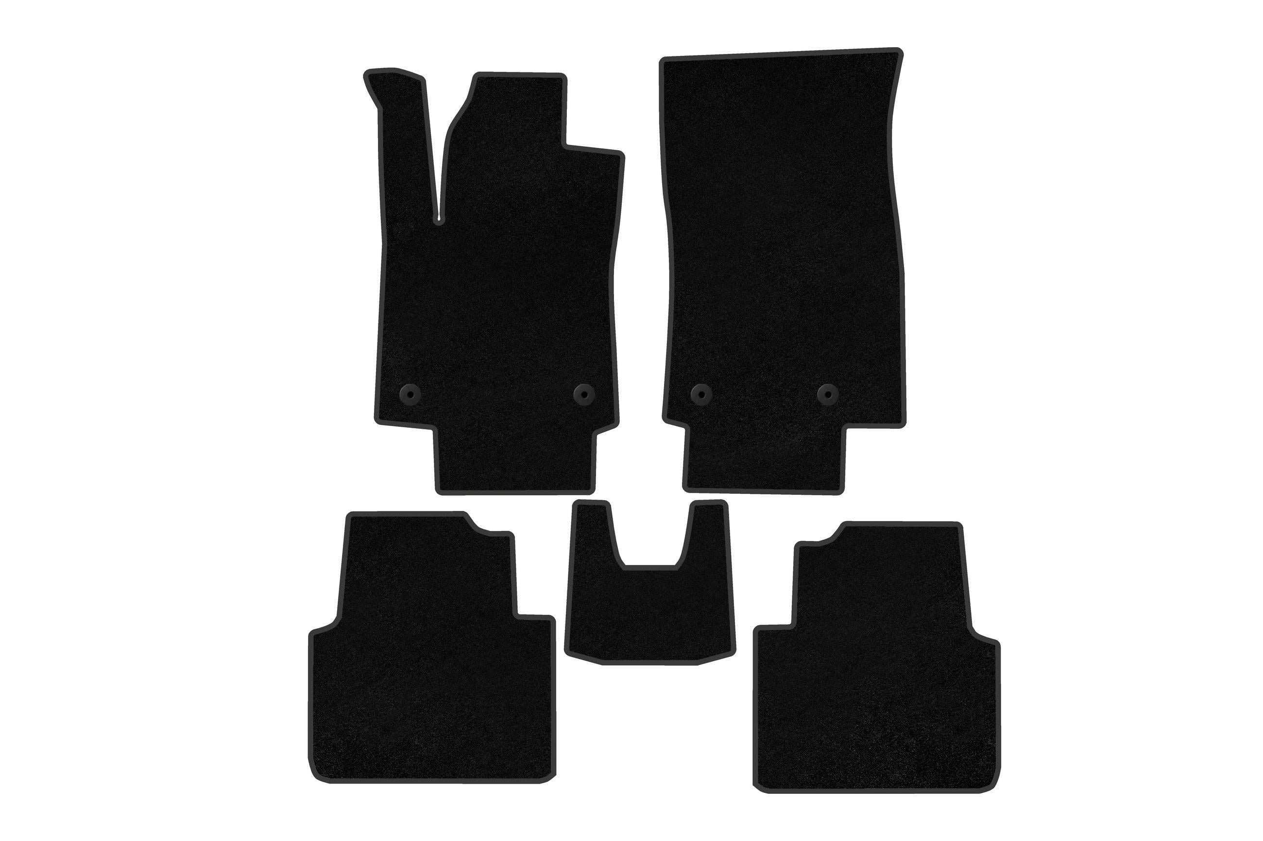 Коврики автомобильные Digital Designs Deluxe для Opel Crossland X 2017-2024 гг. ткань Черный (185112)