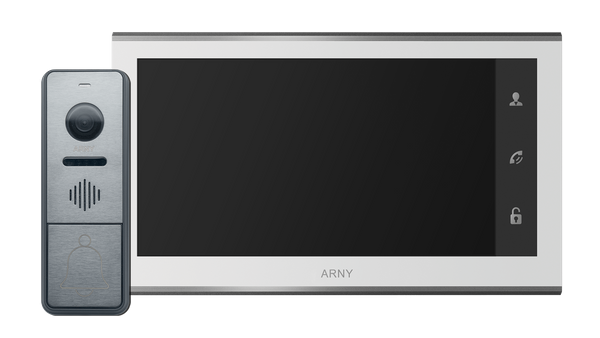 Комплект видеодомофона ARNY AVD-7330 WiFi Белый/Графитовый (121951)