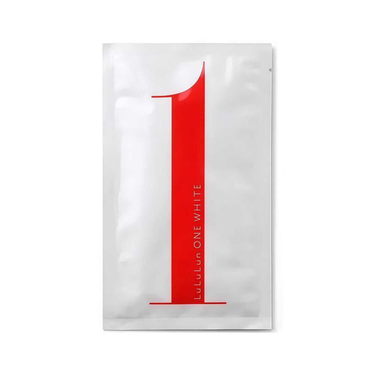 Маска для обличчя LuLuLun Premium One White освітлююча для сяйва та свіжості шкіри (28532786)