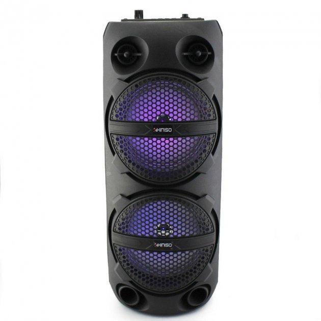 Колонка портативная Bluetooth KIMISO QS-653 TWS LED 120 см