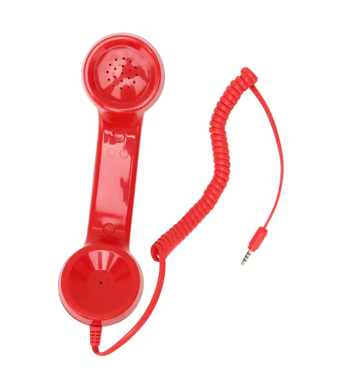 Гарнітура телефонна 3,5 мм Червоний (31263491)