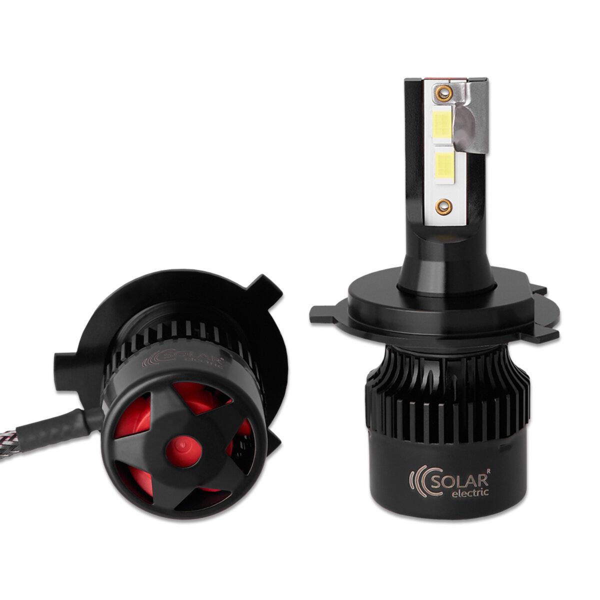 Автолампа Solar LED H4 12/24V 50W 5000Lm 6500K CSP3570 2 шт.