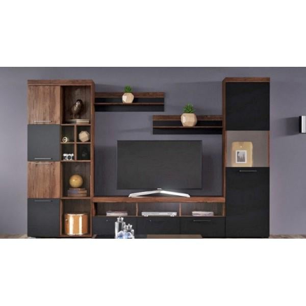 Стінка для вітальні Gerbor Блеквуд комплект