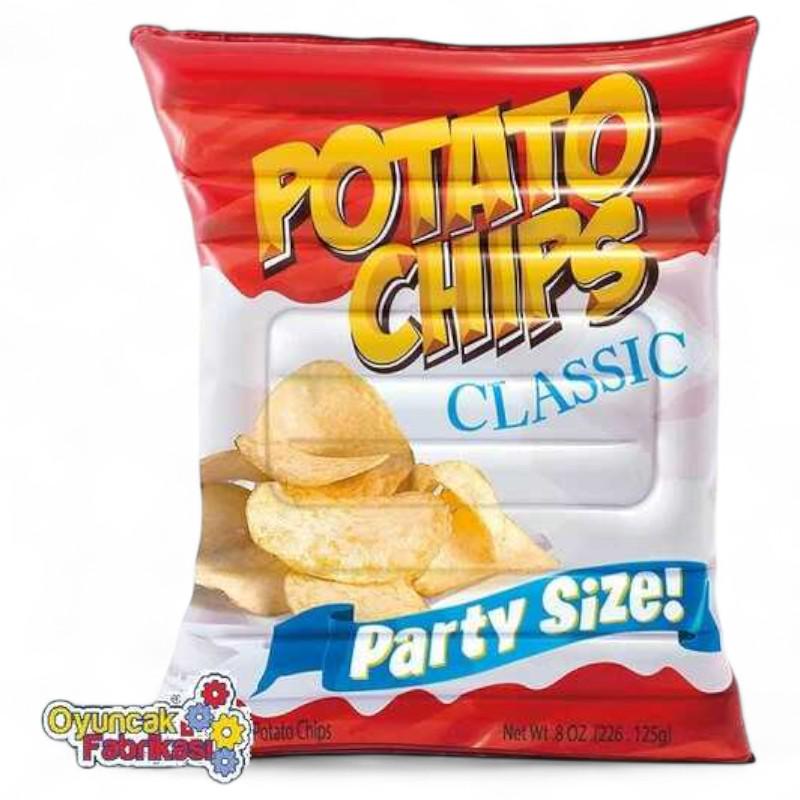 Матрац надувний Intex картопляні чіпси 58776 (FK7643)