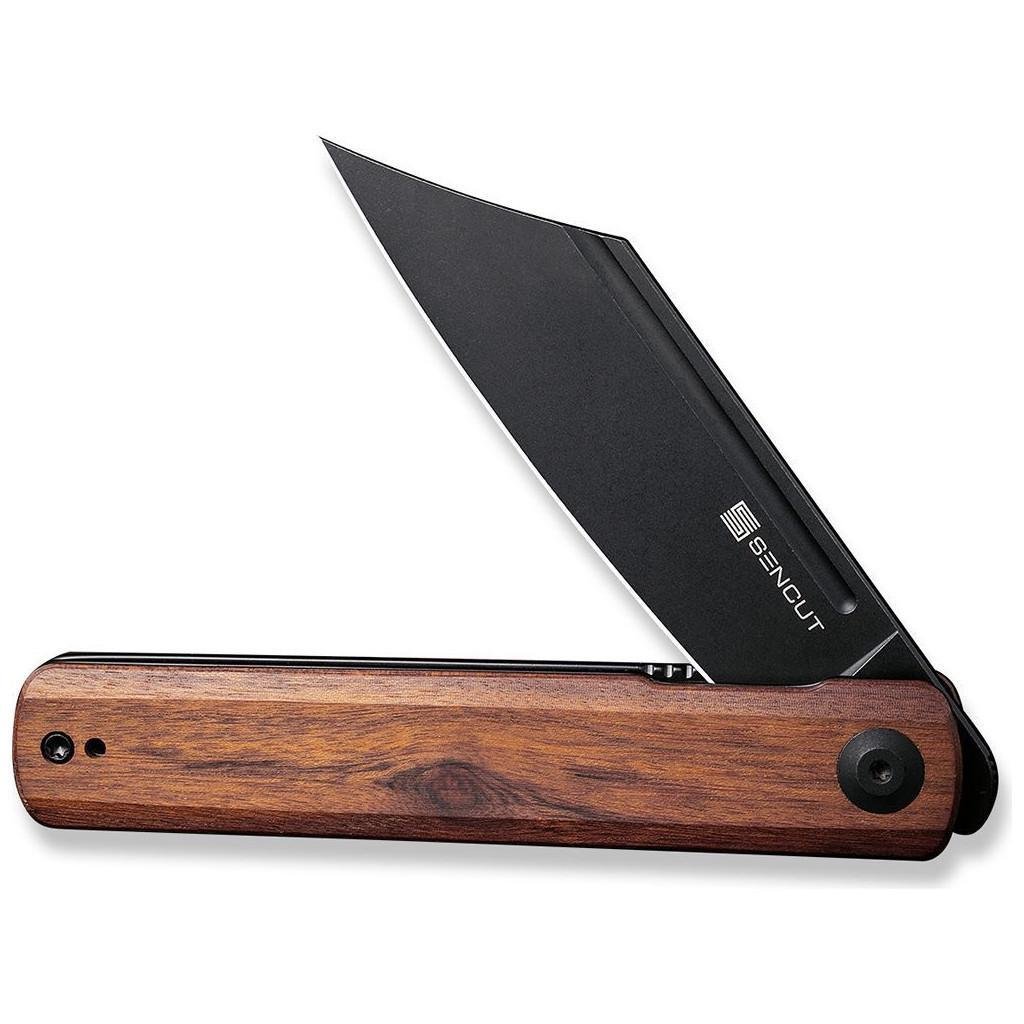 Нож складной охотничий Sencut Bronte Cuibourtia Wood (m306616) - фото 4 Нож складной охотничий Sencut Bronte Cuibourtia Wood (m306616) - фото 4
