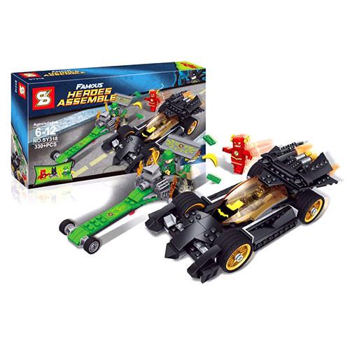 Конструктор SY318 супергерої/транспорт 330 дет. пластик Різнокольоровий (147-132-BOC074032) Конструктор SY318 супергерої/транспорт 330 дет. пластик Різнокольоровий (147-132-BOC074032)