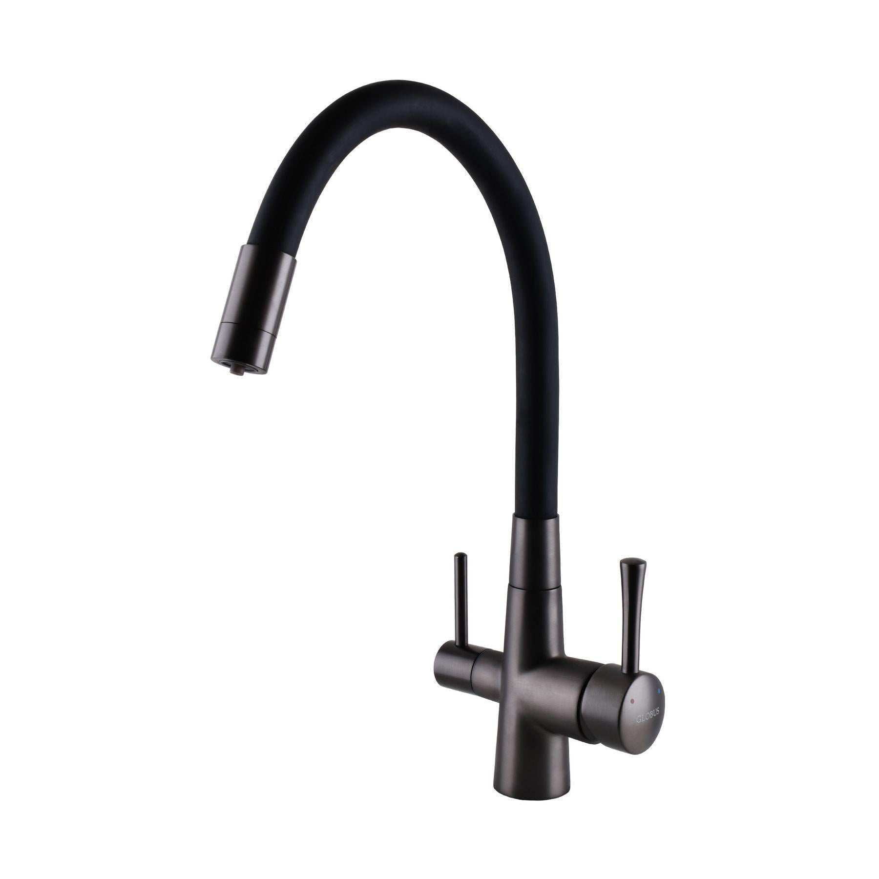 Смеситель для кухни под осмос Globus Lux LAZER GLLR-0903-11 Graphite (000022996) Смеситель для кухни под осмос Globus Lux LAZER GLLR-0903-11 Graphite (000022996)
