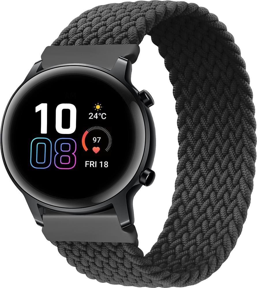 Ремінець Solo Loop для Honor Magic Watch 2 42 мм (145 мм) Black (22224-2B)
