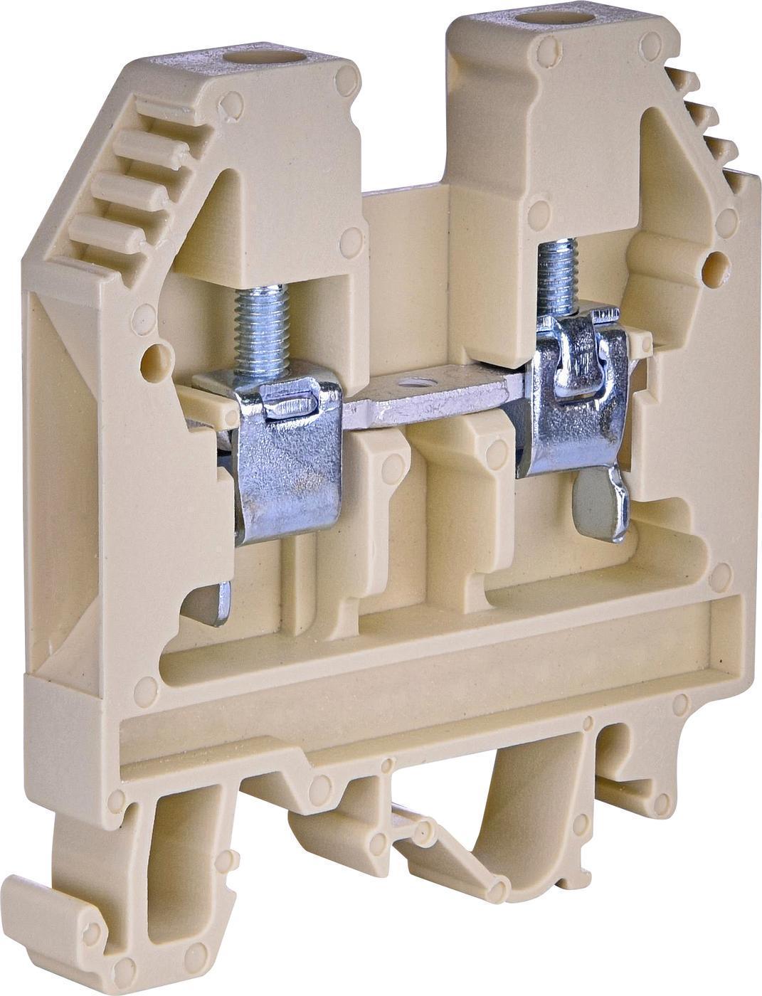 Клема гвинтова ETI VS 6 PA 6 мм2 Бежевий (3901068)