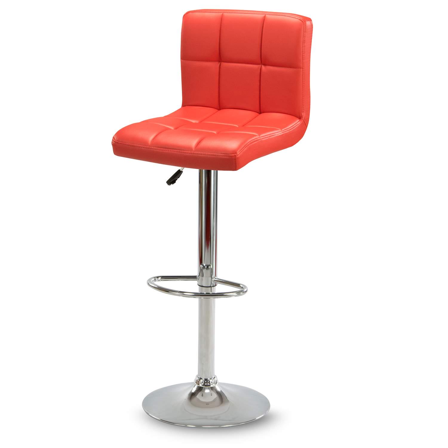 Стілець барний хокер Homart DM-811 Червоний (9393) - фото 3