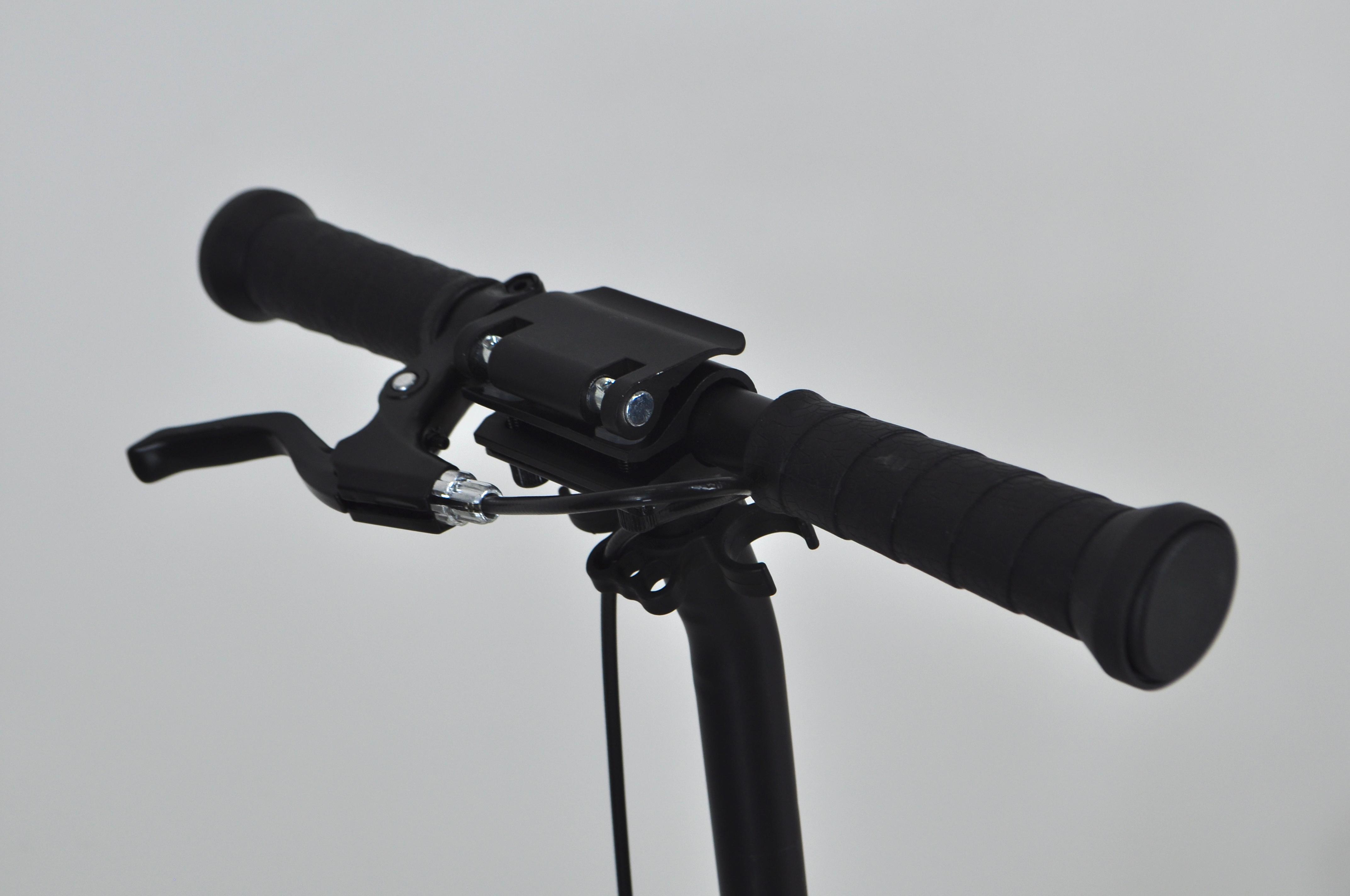 Самокат двухколесный Maraton Dynamic с амортизаторами и подногой Черный - фото 5 Самокат двухколесный Maraton Dynamic с амортизаторами и подногой Черный - фото 5