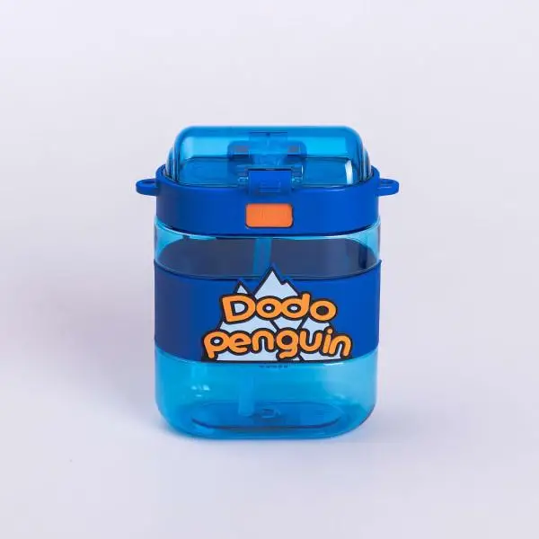 Пляшка для води дитяча Dodo Penguin з ремінцем 560 мл Синій (HP-14-36BL) - фото 3 Пляшка для води дитяча Dodo Penguin з ремінцем 560 мл Синій (HP-14-36BL) - фото 3