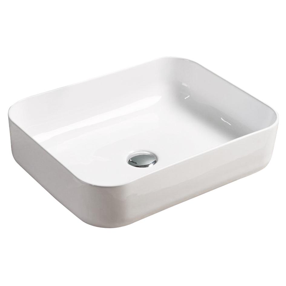 Умывальник накладной VOLLE Volle 13-01-007 500x390x130 мм Белый (72446)