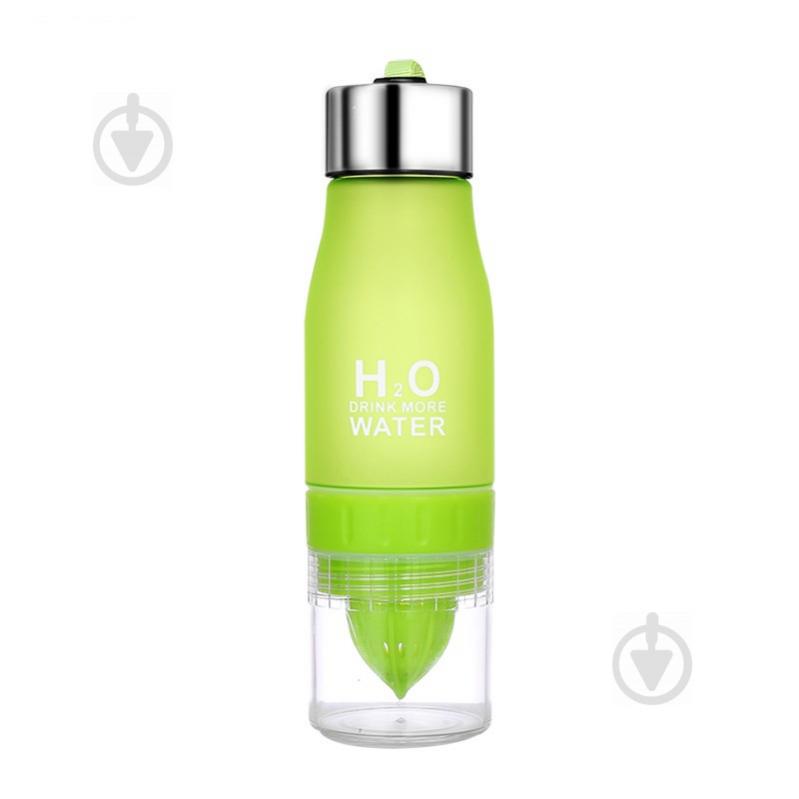 Спортивная бутылка-соковыжималка H2O Water bottle Green Зеленый