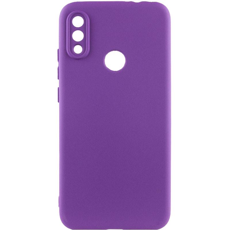 Протиударний чохол TPU GETMAN Liquid Silk Full Camera для Xiaomi Redmi Note 5 Pro / Note 5 (AI Dual Camera) Фіолетовий / Purple