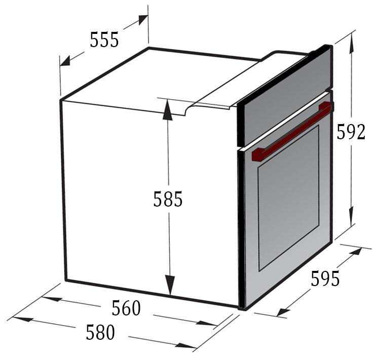 Комплект з духової шафи Gunter&Hauer EOT 560 W і варильної поверхні Gunter&Hauer GL 9 W (35781) - фото 13