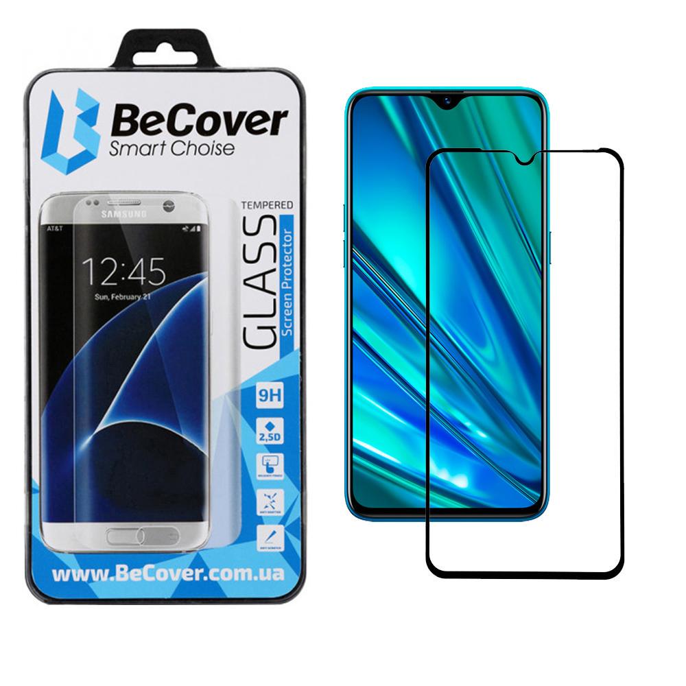 Защитное стекло BeCover для Realme 5 Pro Black (705043) - фото 6