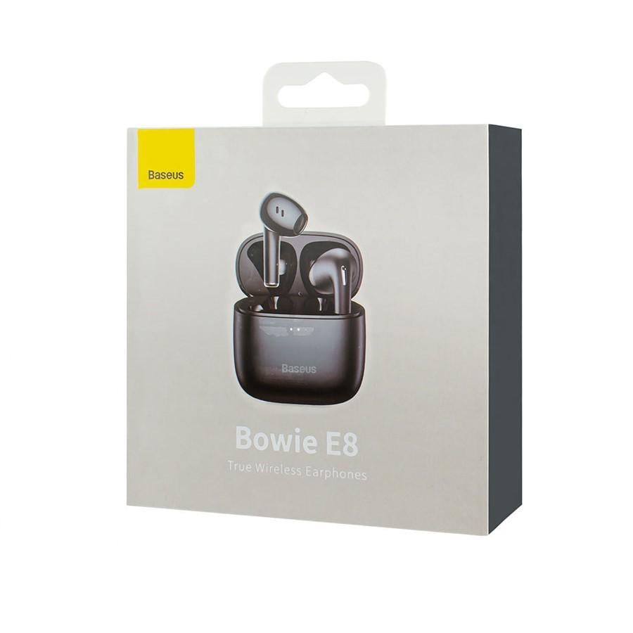 Навушники бездротові BASEUS True Wireless Earphones Bowie E8 Black (NGE8-01)