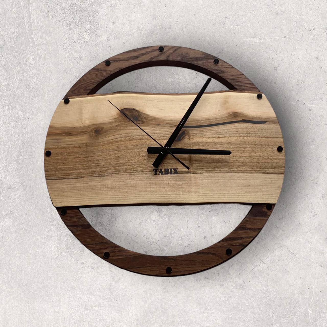 Часы настенные moon nut деревянные 40 см - фото 4 Часы настенные moon nut деревянные 40 см - фото 4