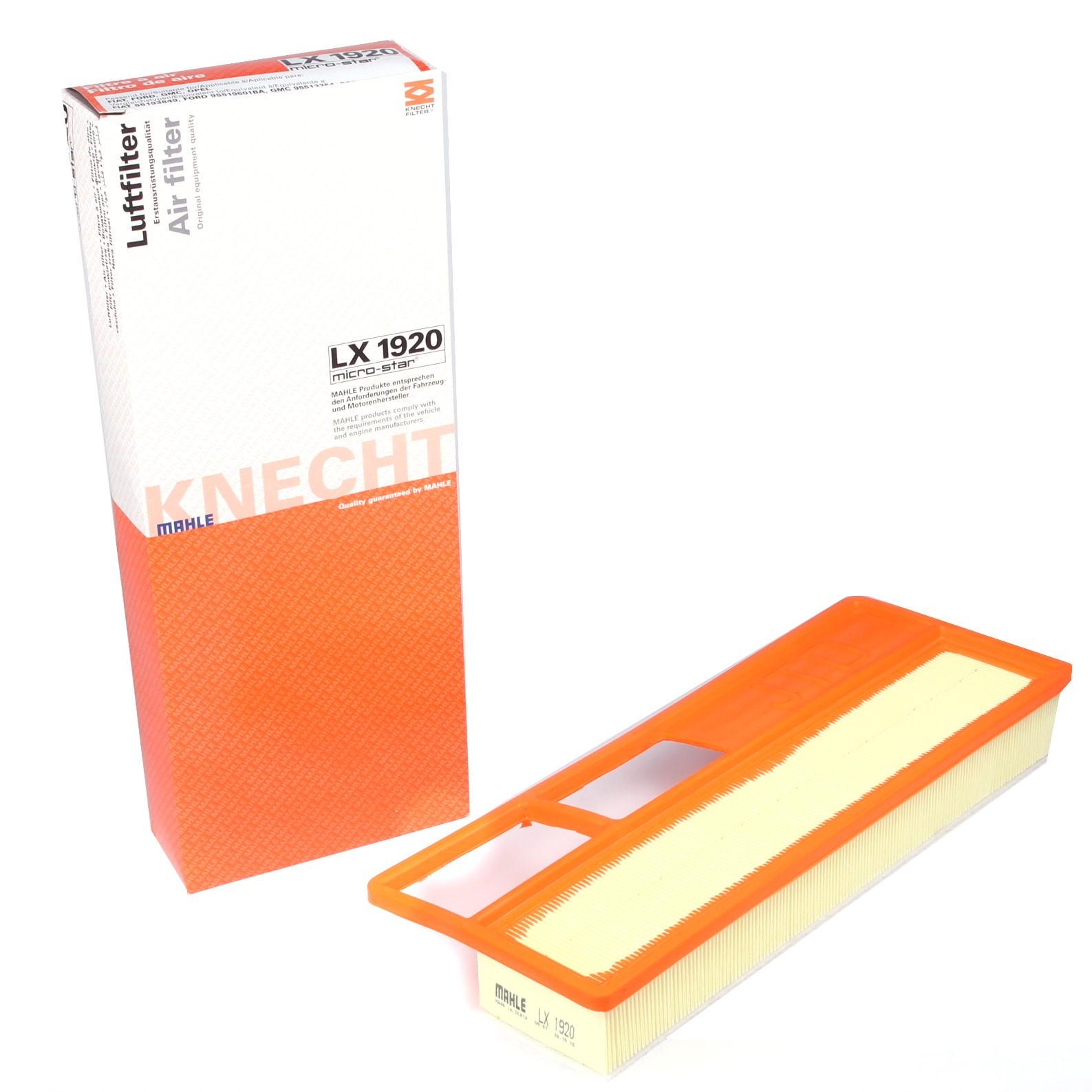 Фильтр воздушный KNECHT для Fiat Doblo 1,3JTD 04- (LX 1920)