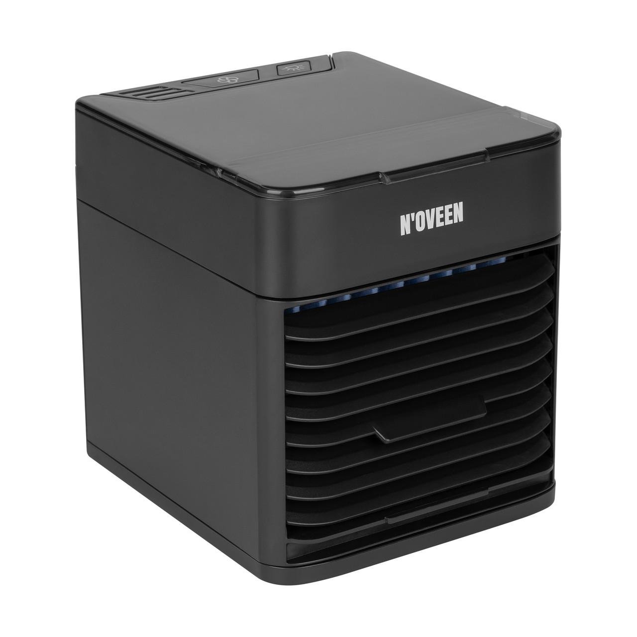 Охолоджувач повітря 3 режими роботи Noveen MAC330 7 Вт з підсвіткою/функцією очищення повітря 165x145x165 мм Чорний (2558007702) Охолоджувач повітря 3 режими роботи Noveen MAC330 7 Вт з підсвіткою/функцією очищення повітря 165x145x165 мм Чорний (2558007702)