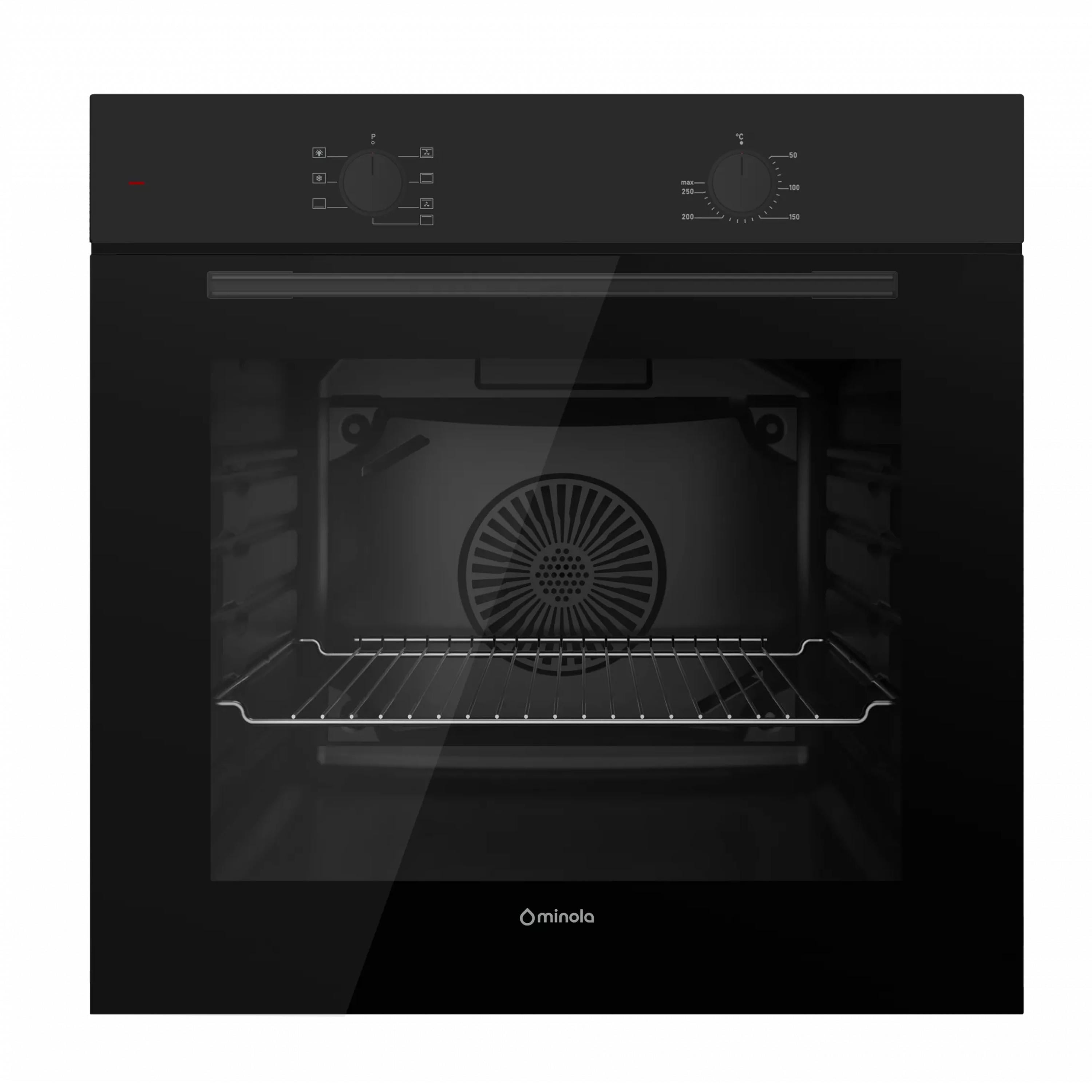 Духова шафа електрична Minola EO 670 Black (5905538401860)