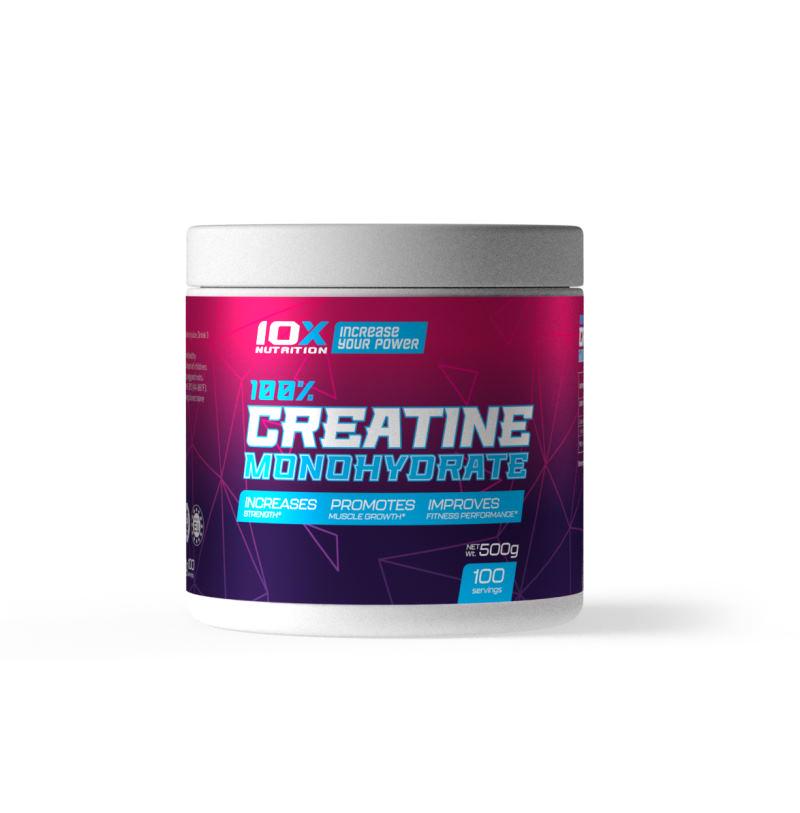 Креатин 10XNutrition 100% Monohydrate 500 г (6273)