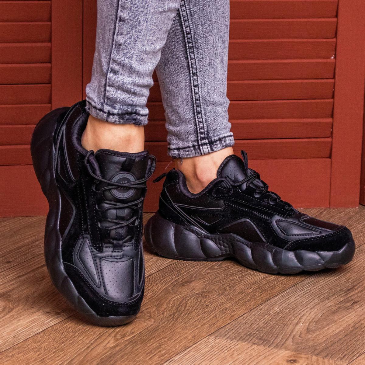 Кроссовки женские Fashion р. 36 23,5 см Черный (1997)