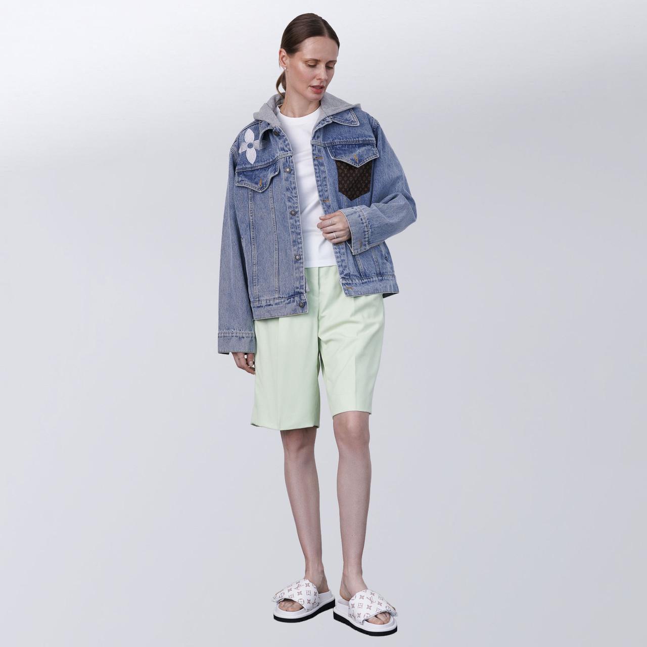 Жакет жіночий джинсовий Louis Vuitton M Синій (2797308591) - фото 9