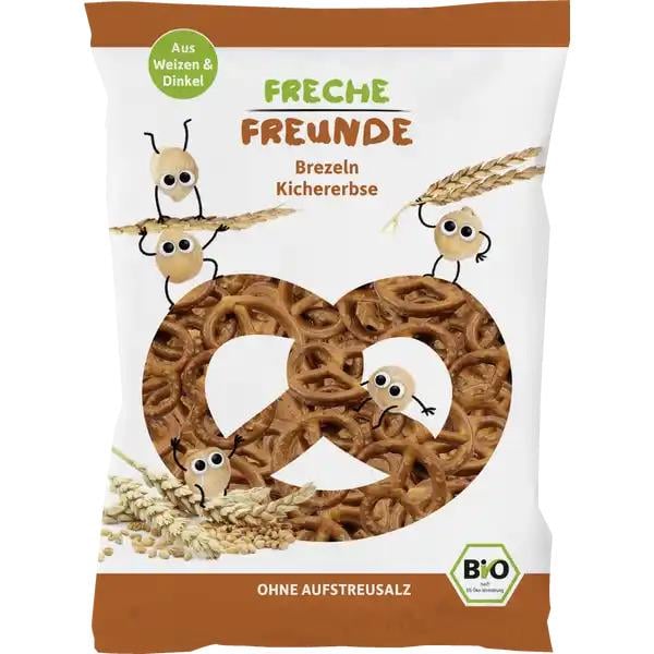 Крендельки органические Freche freunde из полбы и нута 75 г