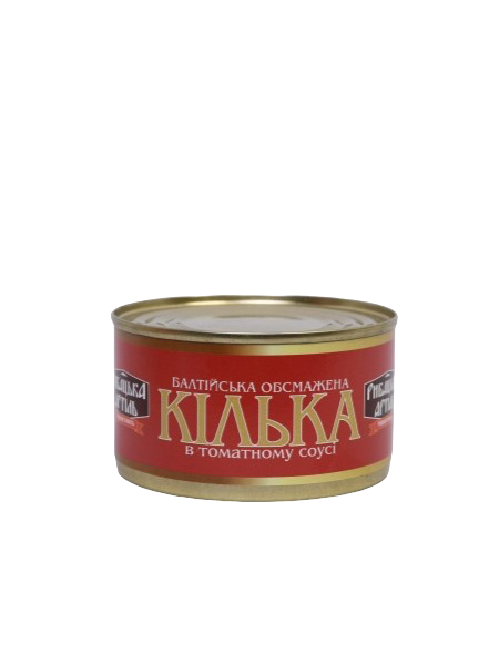 Килька балтийская в томатном соусе Рыбацкая Артель 230 г (03351632)
