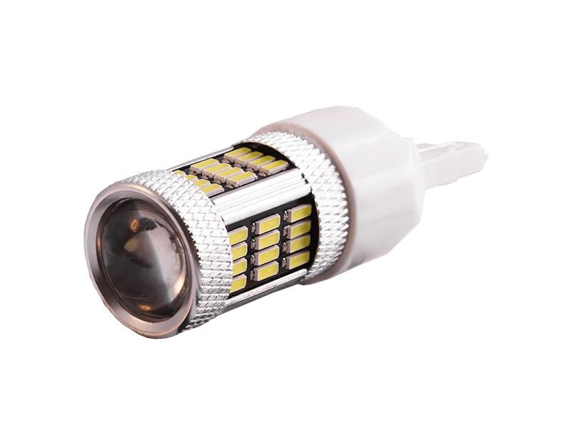 Автолампа светодиодная T20 W21/5W 7443 12 В SMD4014-54led Белый (1102)