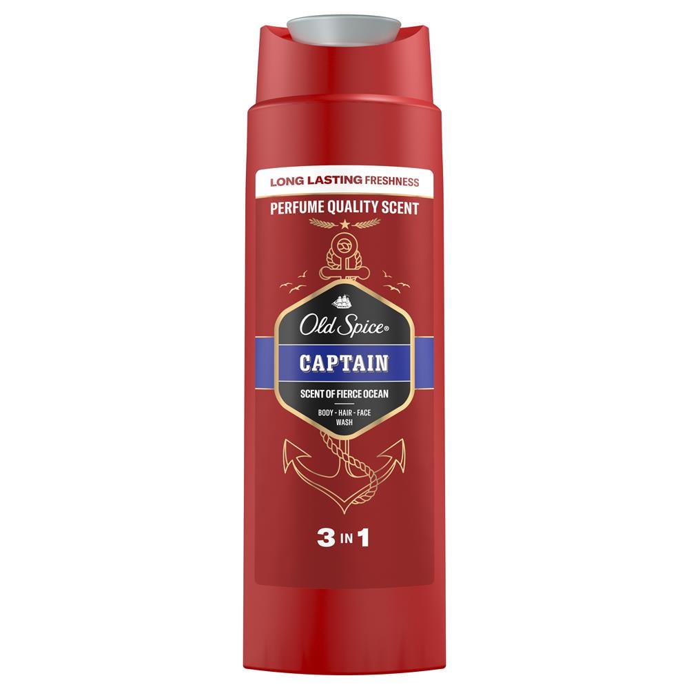 Гель для душу-шампунь Old Spice 2в1 Captain 250 мл (31118941)