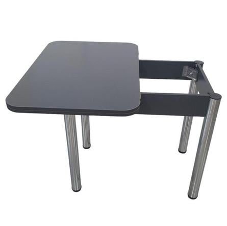 Обеденный стол Lion Нота Мини раскладной 60x70/70x120 см Бетон Style (000-000-2623) - фото 6 Обеденный стол Lion Нота Мини раскладной 60x70/70x120 см Бетон Style (000-000-2623) - фото 6