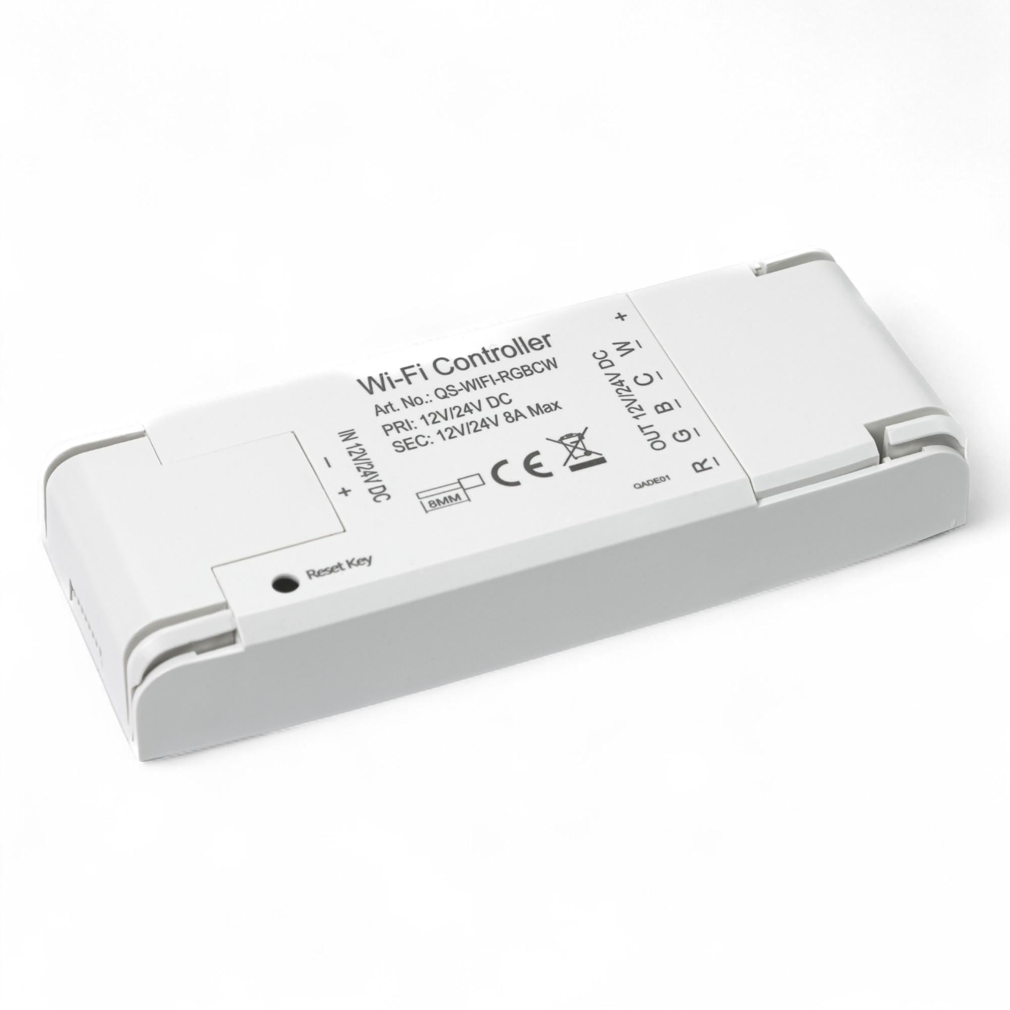 Регулятор для LED-стрічки Tervix RGBCW WiFi Controller (TRV-434421) Регулятор для LED-стрічки Tervix RGBCW WiFi Controller (TRV-434421)