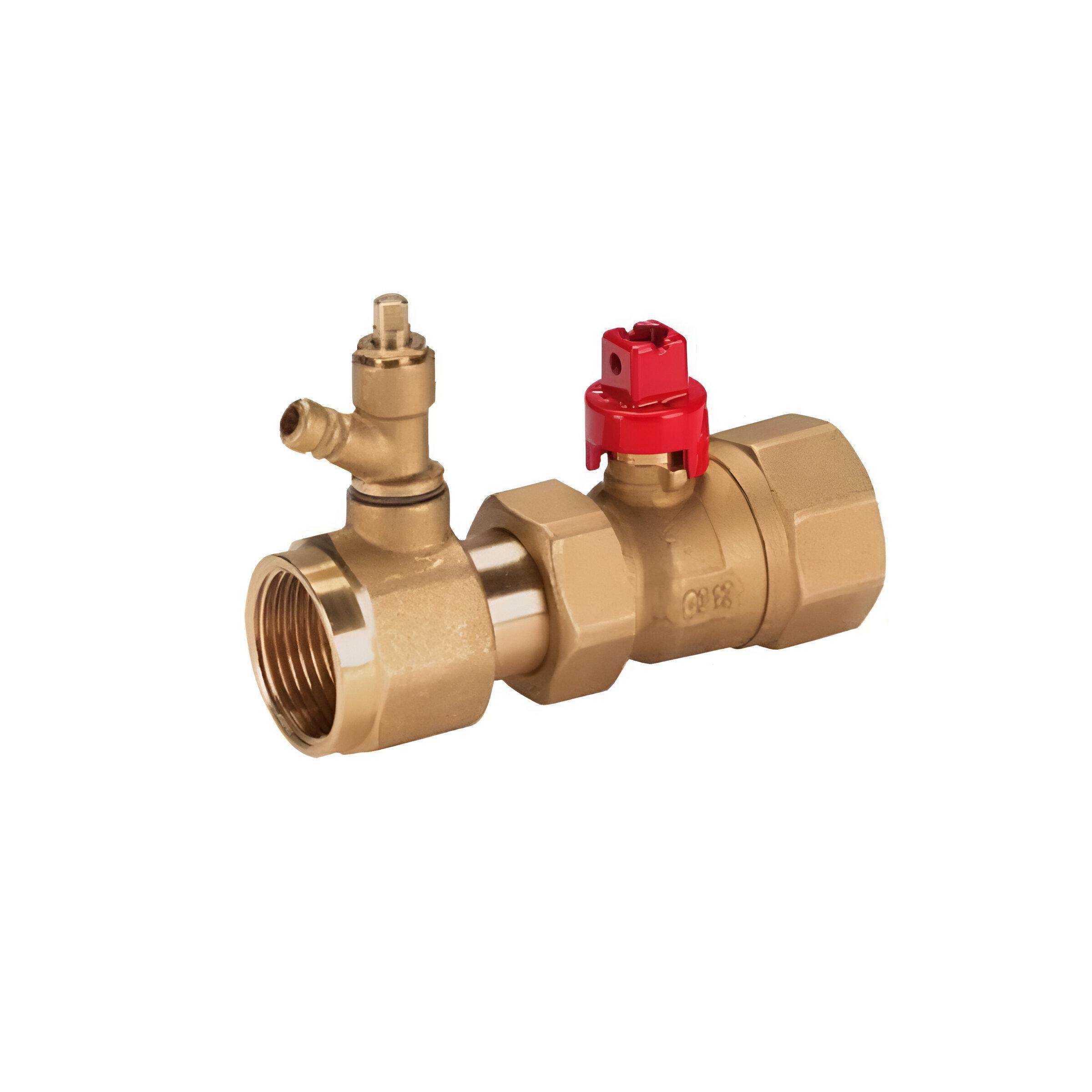 Кран Herz Dn20 для подключения расширительных баков 3/4" (52353)