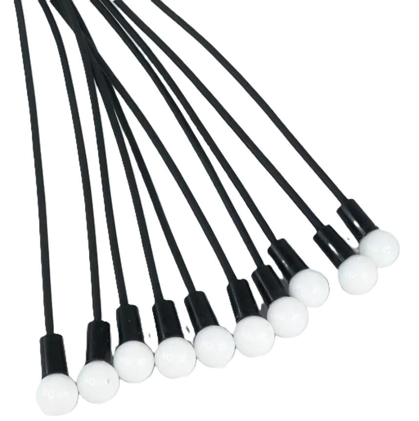 Фонарь на солнечной батарее садовый Светлячки 10 LED в грунт 70 см Теплый Белый (MX-00009032) - фото 4 Фонарь на солнечной батарее садовый Светлячки 10 LED в грунт 70 см Теплый Белый (MX-00009032) - фото 4