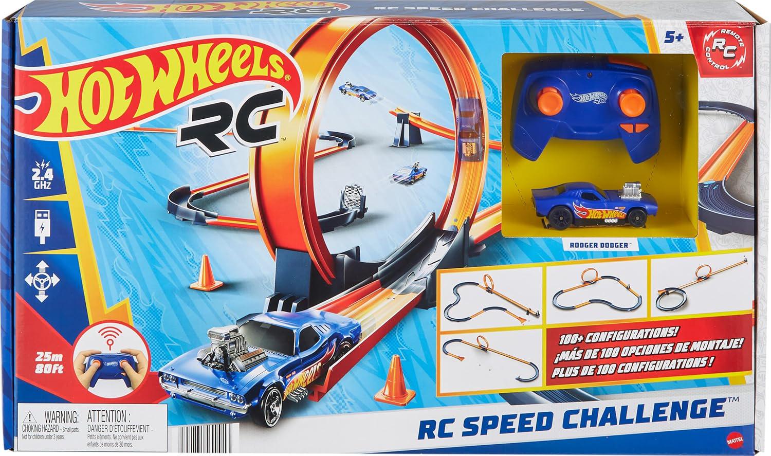 Трек Hot Wheels Гоночная трасса с петлей на пульте управления (HXX45)