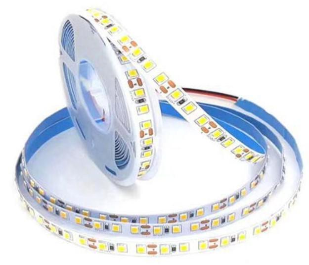 Світлодіодна стрічка 120 led/m SMD2835 12V 9,6W IP20 8 мм 3000-3200К Білий теплий (KS122835120ww8mm) - фото 1