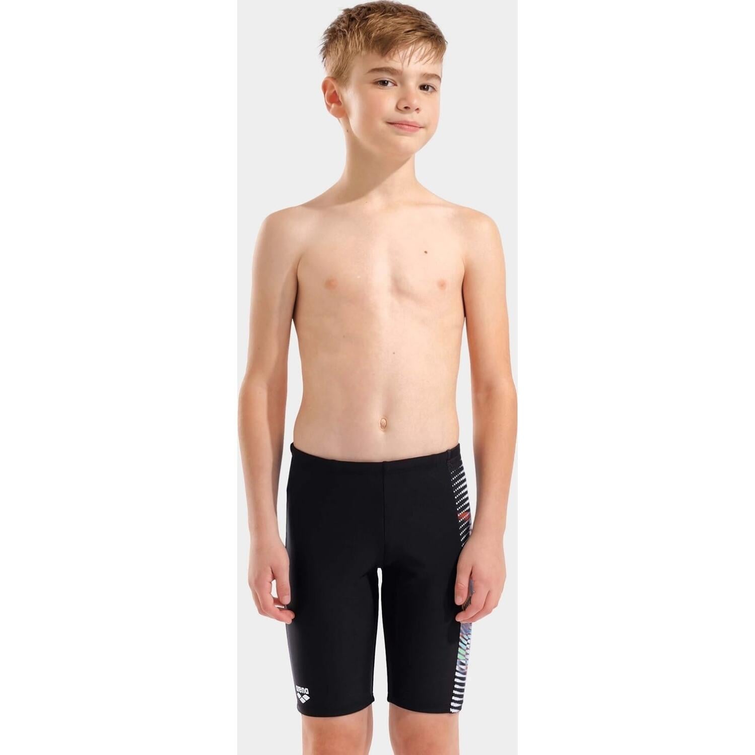 Плавки-джамеры детские Arena LIT LOGO SWIM JAMMER 152 см Черный (010693-550) - фото 3