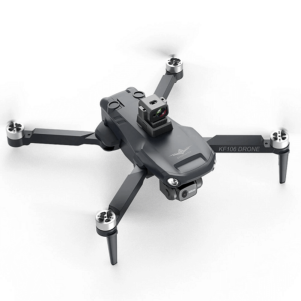 Квадрокоптер KFPLAN KF106 MAX 4K и HD камеры GPS БК Black (d197) - фото 3