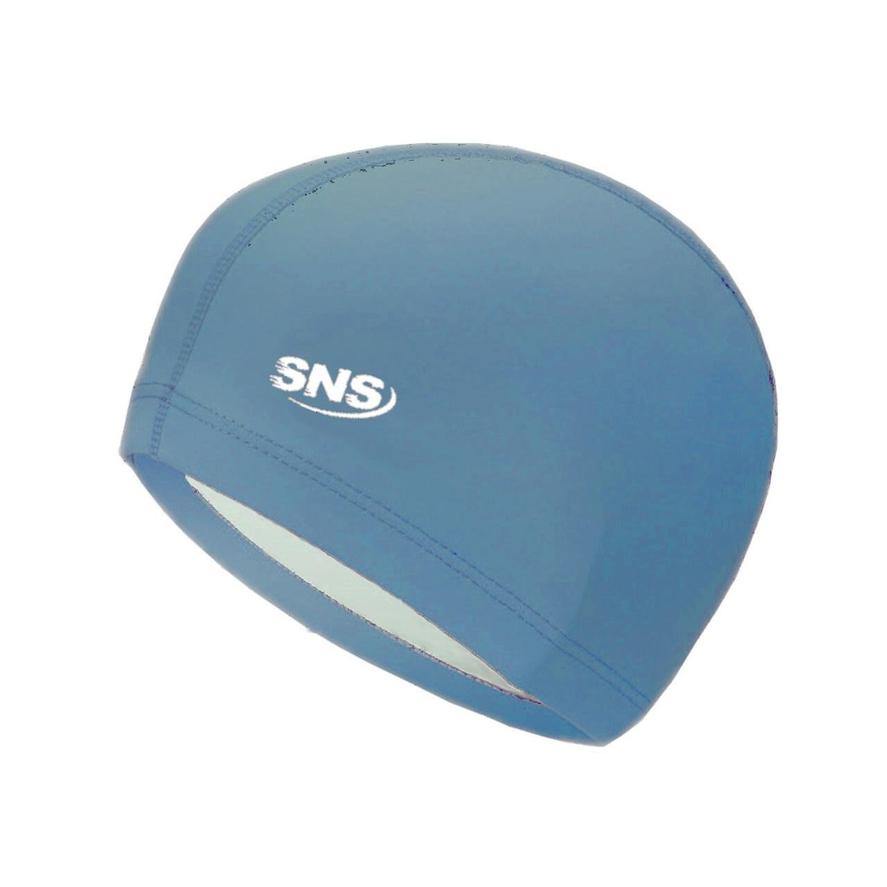 Шапочка для плавания комбинированная SNS Swimming Cap Синий