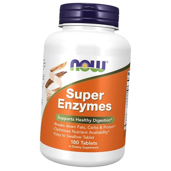 Ферменти травні Super Enzymes 180 таблеток (69128015)