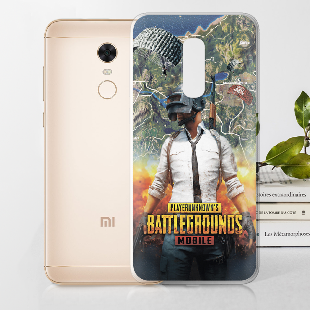 Чохол BoxFace Xiaomi Redmi 5 Plus PUBG Mobile Прозорий силікон (32522-up2309-32522) - фото 2 Чохол BoxFace Xiaomi Redmi 5 Plus PUBG Mobile Прозорий силікон (32522-up2309-32522) - фото 2