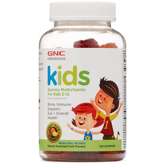 Вітамінно-мінеральний комплекс для дітей GNC Kids Multi Gummy 120 Gummies Assorted Fruit Flavor
