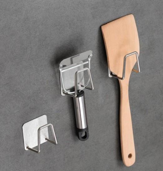 Держатель подставка для кухонных губок и кухонных принадлежностей из нержавеющей стали - фото 5 Держатель подставка для кухонных губок и кухонных принадлежностей из нержавеющей стали - фото 5