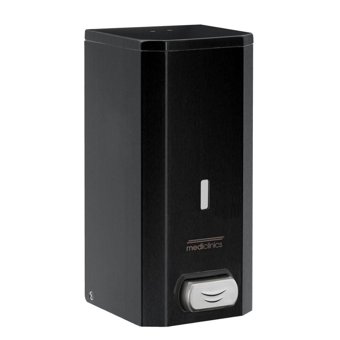 Дозатор для жидкого мыла MEDIClinics 1,5 л Черный (DJ0031B)
